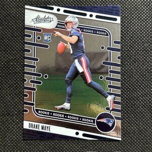 2024 Panini Absolute Drake Maye RC Rookie New England Patriots #103